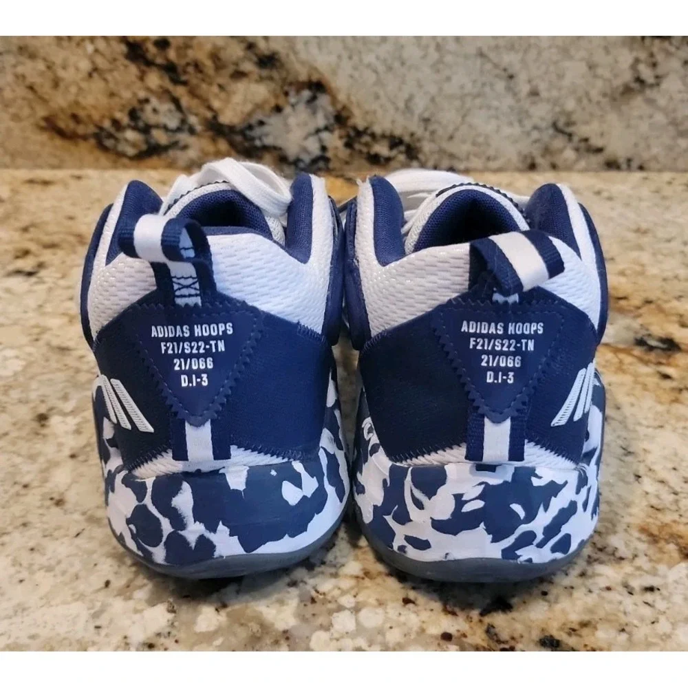 Adidas D.O.N Issue #3 Team Crew Men's 10 White Navy Blue Donovan Mitchell DON